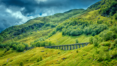 Skottland med buss frn Gotland